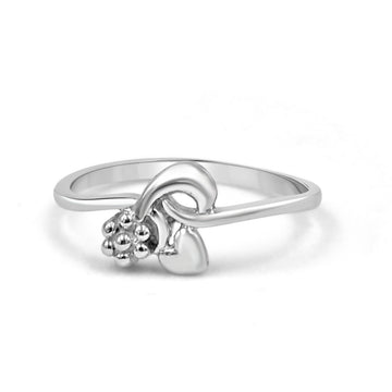 925 Sterling Silver American Diamond Ring for Women (RR1269)