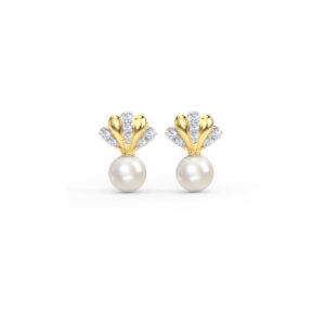 Cinderella Shining Diva Pearl Stud Earring